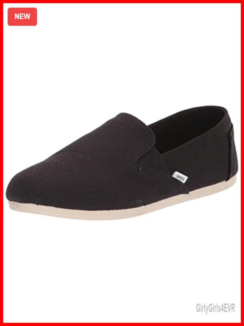 TOMS Redondo Loafer Flat Textile Upper Slip-On Casual Comfort